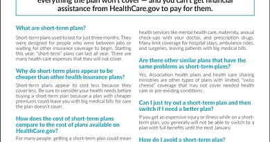 Short Term Health Insurance Plans Texas